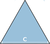 Aire d'un triangle quilatral